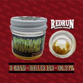Baller Jar - Notorious THC - 3G