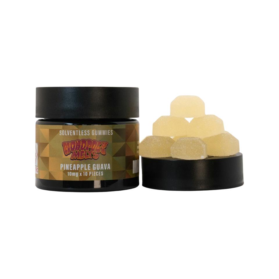 Monopoly Melts | Pineapple Guava Gummies | 100mg | 10ct | 10mg/ea