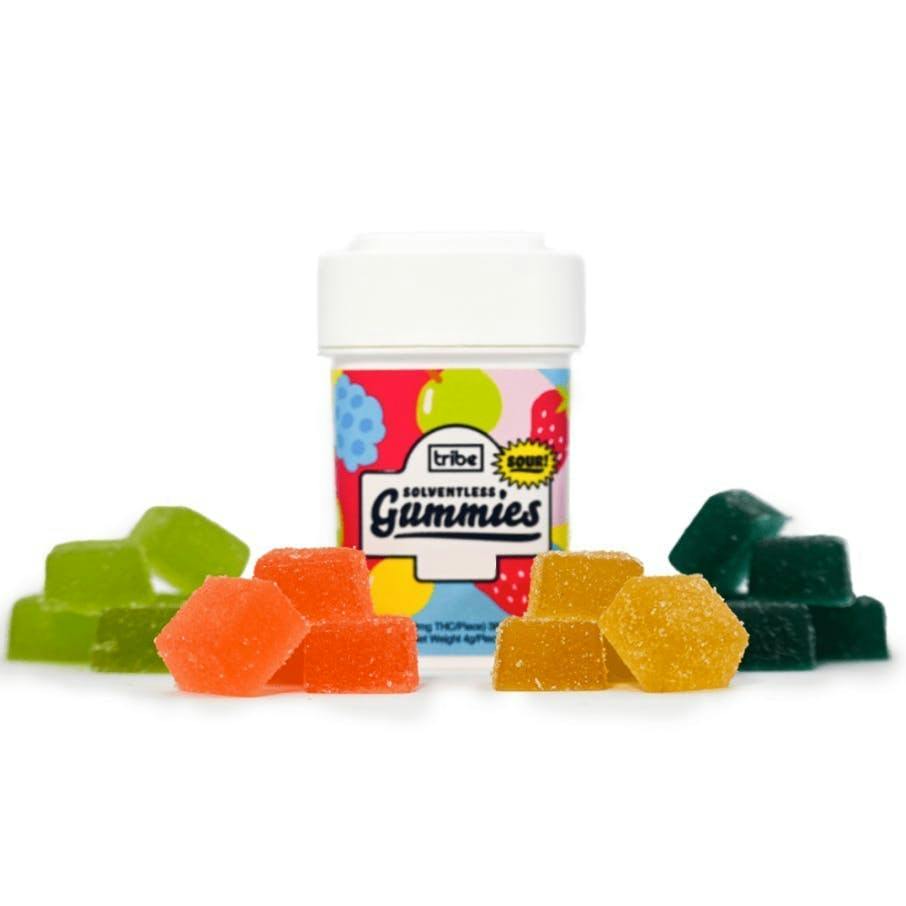Tribe | Sativa | Variety Sour Solventless Gummies | 363mg | 11ct | 33mg/ea
