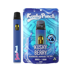 1G Kushy Punch Vape - Kushy Berry
