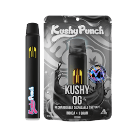 1G Kushy Punch Vape - Strain Series Kushy OG