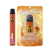 1G Kushy Punch Vape - Orange Creamsicle