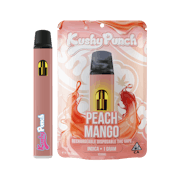 1G Kushy Punch Vape - Peach Mango