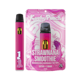 1G Kushy Punch Vape All-In-One- Strawnana Smoothie