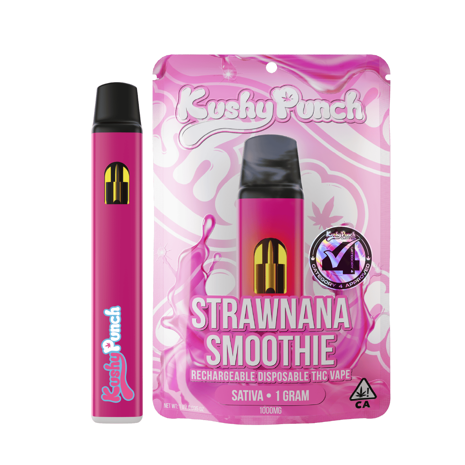 Kushy Punch — Strawnana Smoothie
