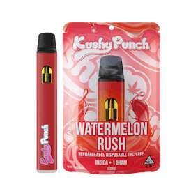 1G Kushy Punch Vape - Watermelon Rush
