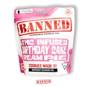Banned | Infused Birthday Cake Cream Pie | 200mg