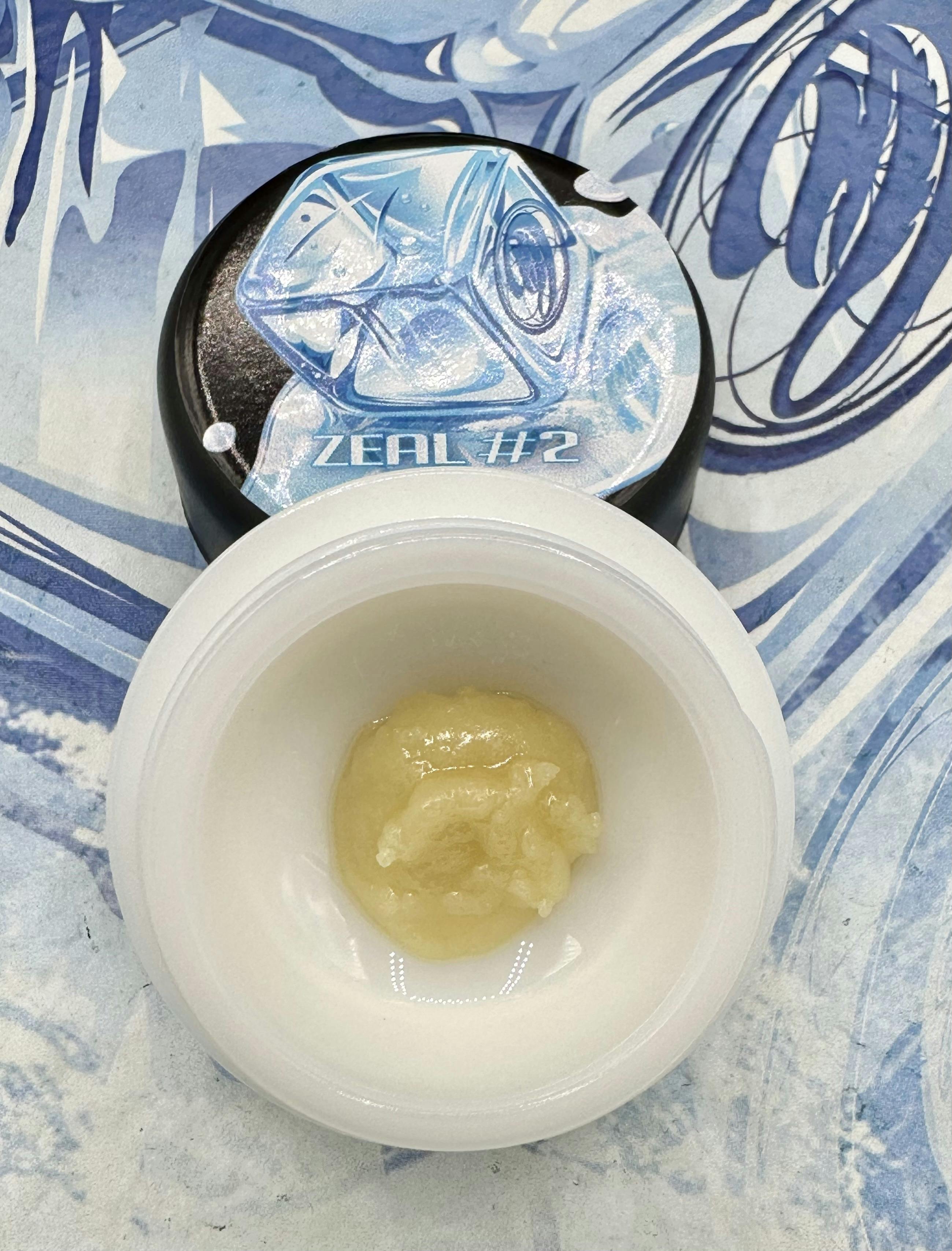 The Divine Collection - Zeal #2 Live Rosin Badder 1g