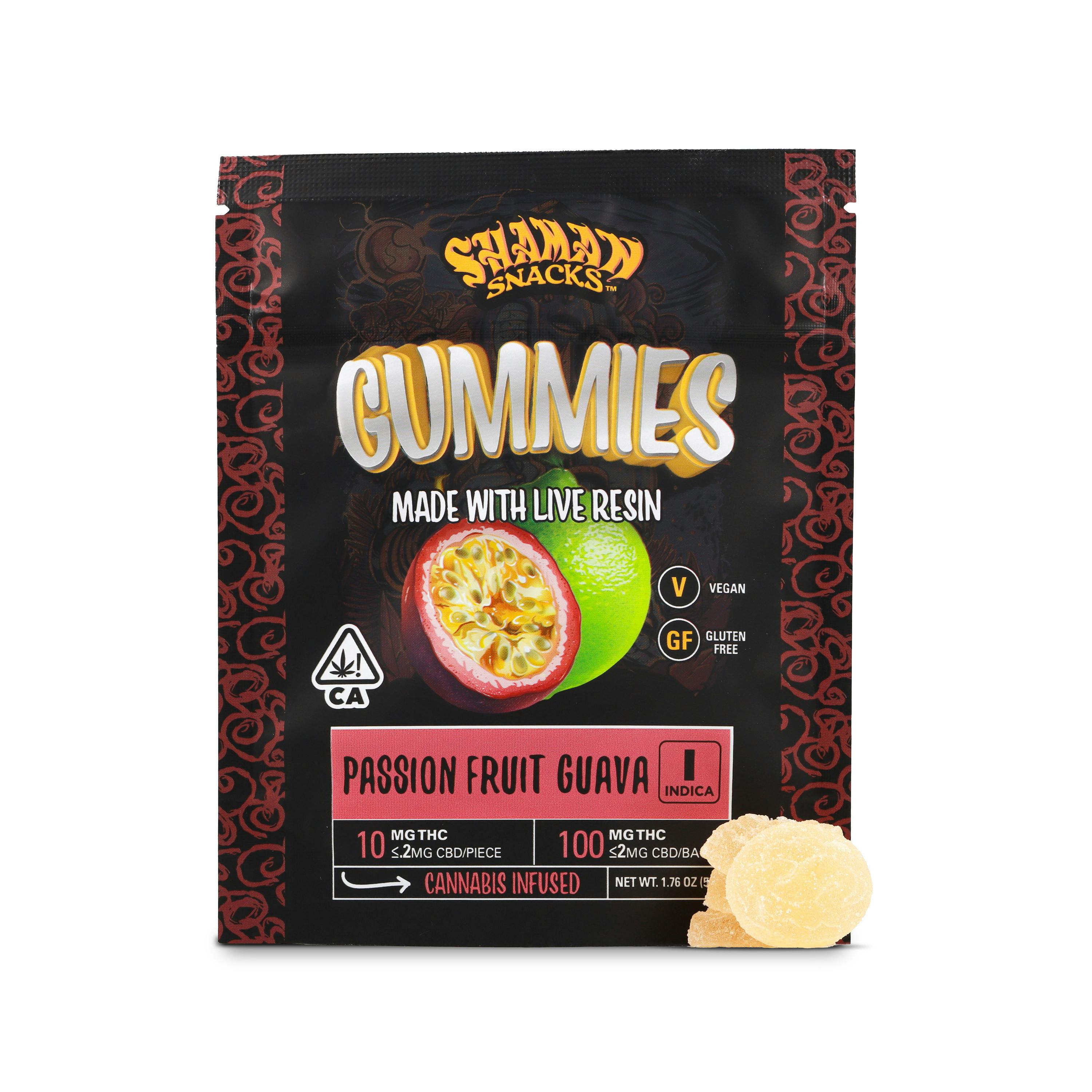 Shaman Snacks — Passion Fruit Guava