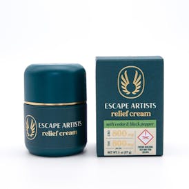 1:1 Relief Cream - Cedar & Black Pepper [2oz] (800mg CBD/800mg THC)