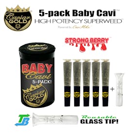 Caviar Gold l Baby Cavi l Strongberry l 2.5g 5pk