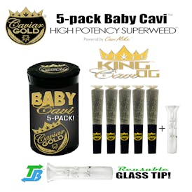 Caviar Gold l Baby Cavi l King Cavi OG l 2.5g 5pk