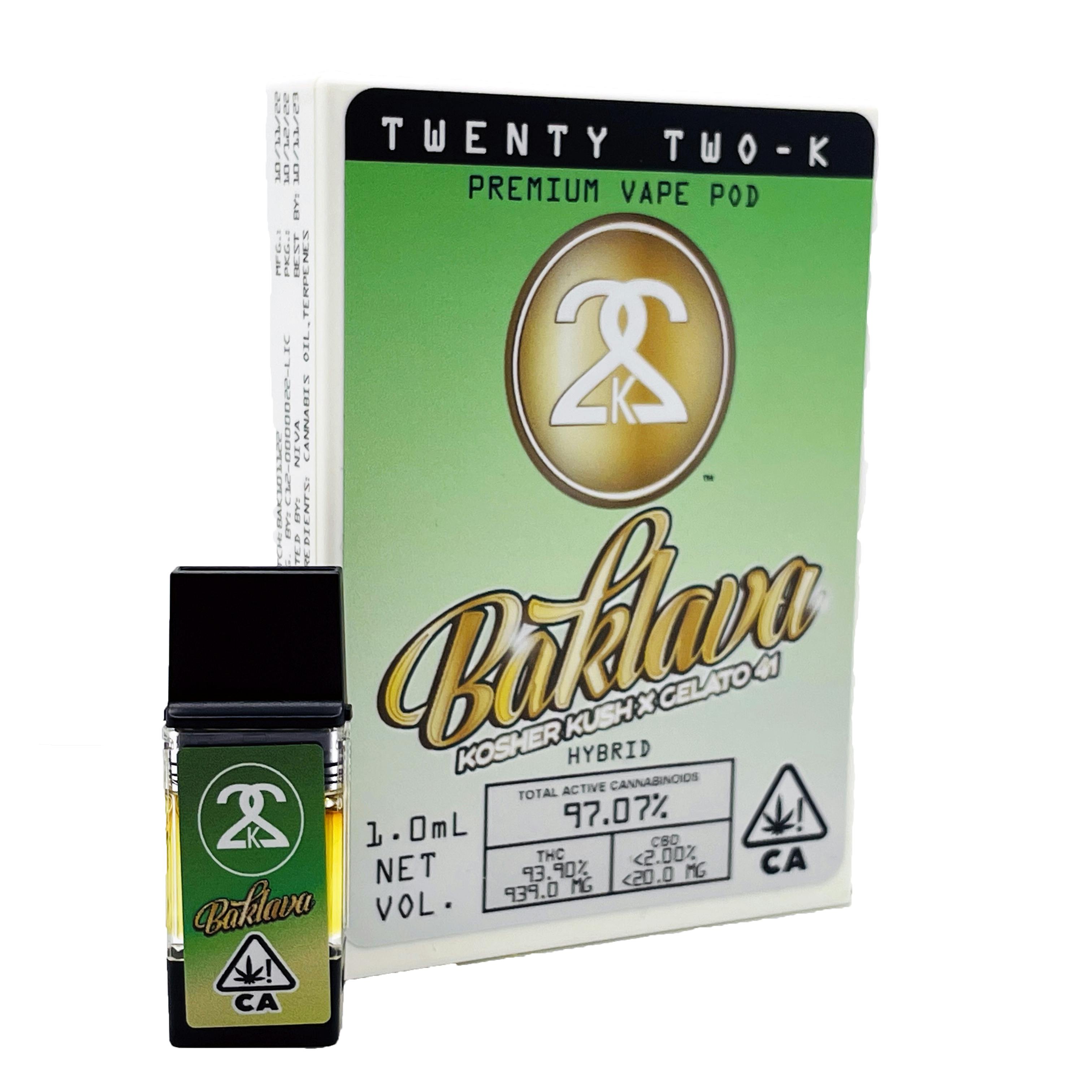 Twenty Two K / 22k — Baklava