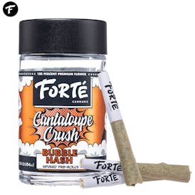 Cantaloupe Crush Bubble Hash Infused Pre Rolls (3 Pack)