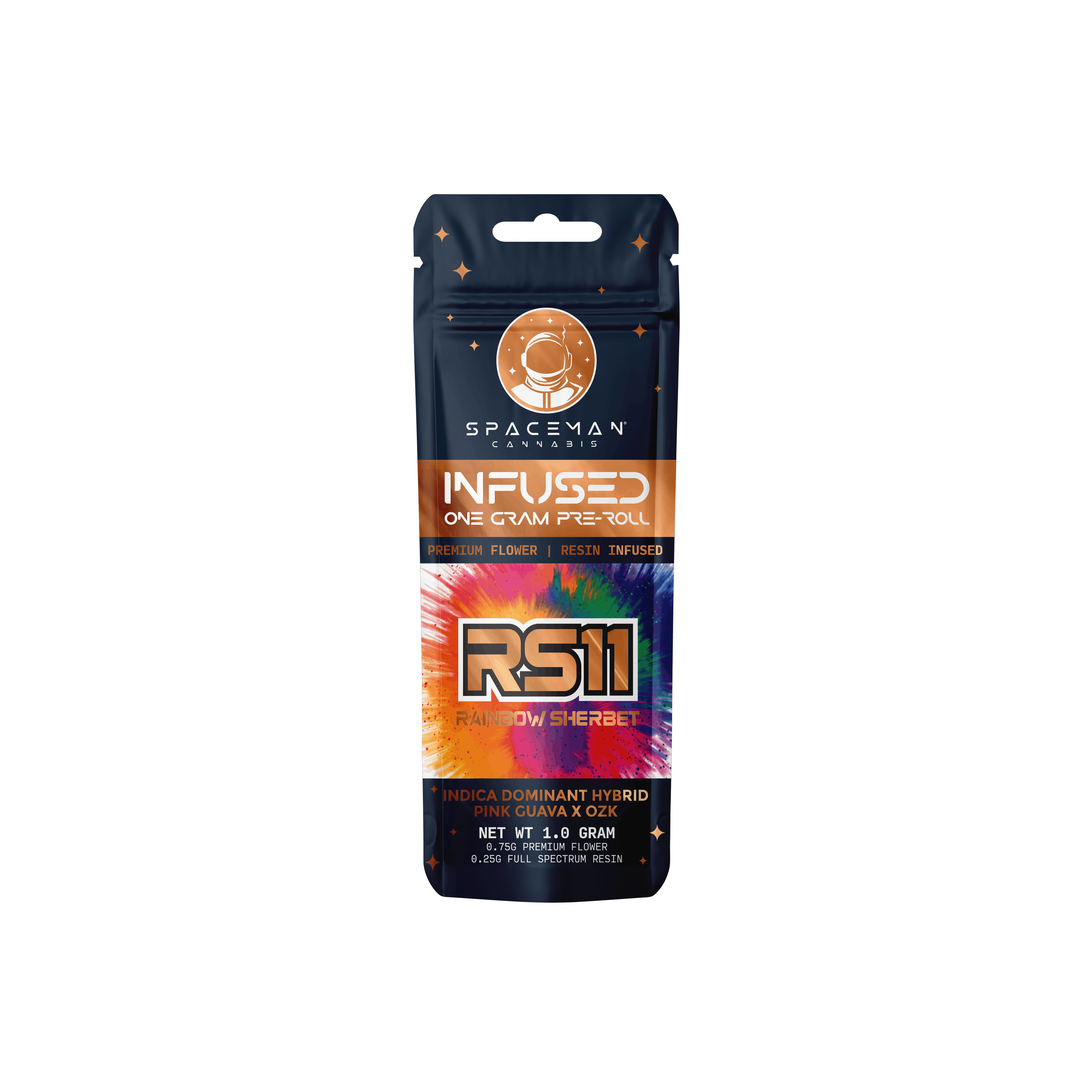 Spaceman - 1g Resin Infused Pre-Roll - RS-11 - Spaceman Cannabis