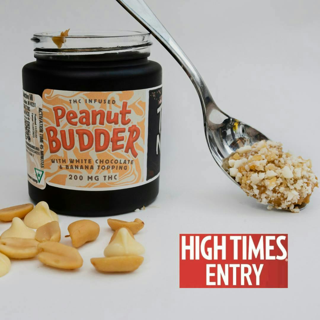 Peanut Budder w/ White Chocolate & Banana Chip | Edibles | 200 mg by True North Collective MI