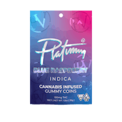 PLATINUM VAPE - Blue Raspberry - Gummies - 100mg