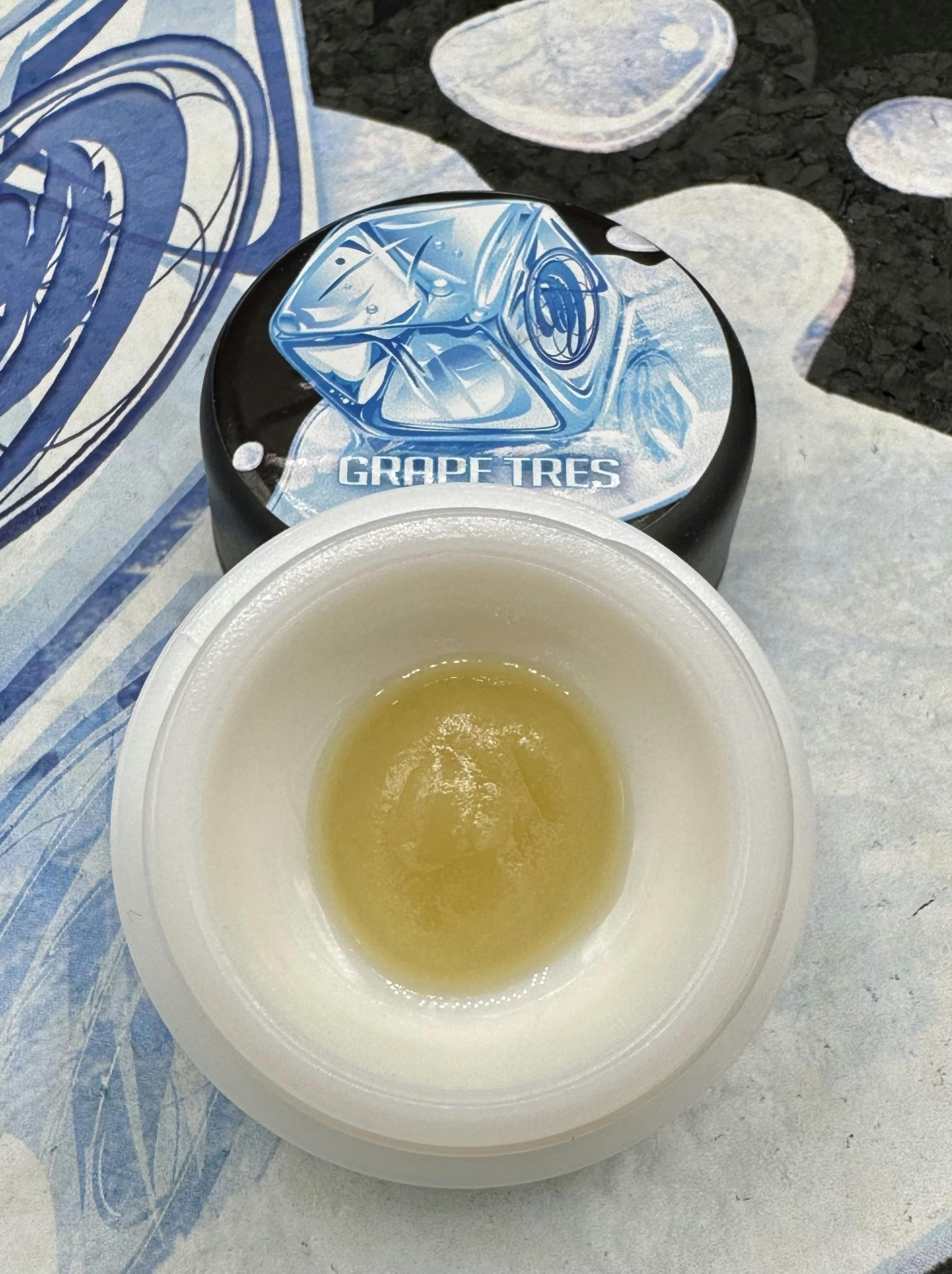 The Divine Collection - Grape Tres Live Rosin Badder 1g