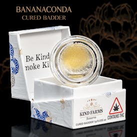 Bananaconda Cured Badder - Kind Farms Reserve