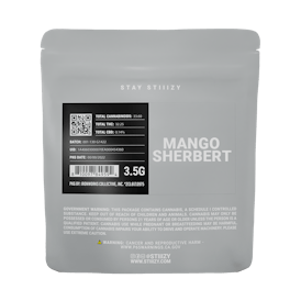 - MANGO SHERBERT - 3.5G Grey Label Mylar