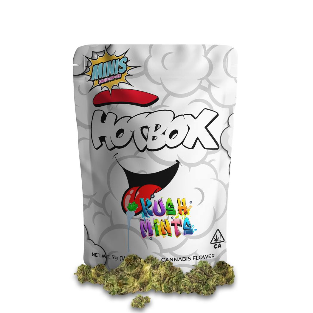 HOTBOX Kush Mints Indica (7g or 1/4 oz) Indoor Flower HOTBOX™