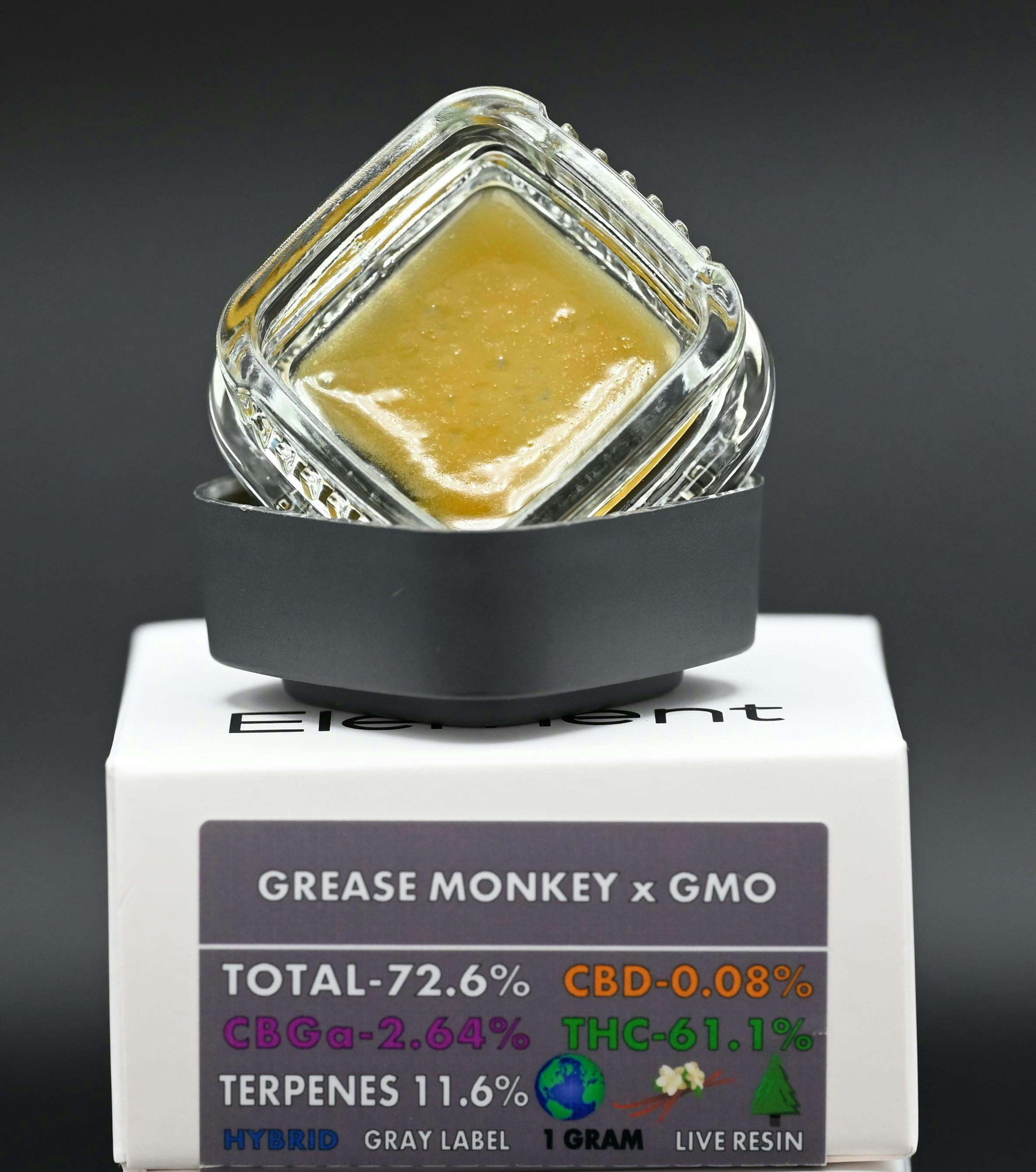 Element Live Resin 1G Grease Monkey x GMO Element