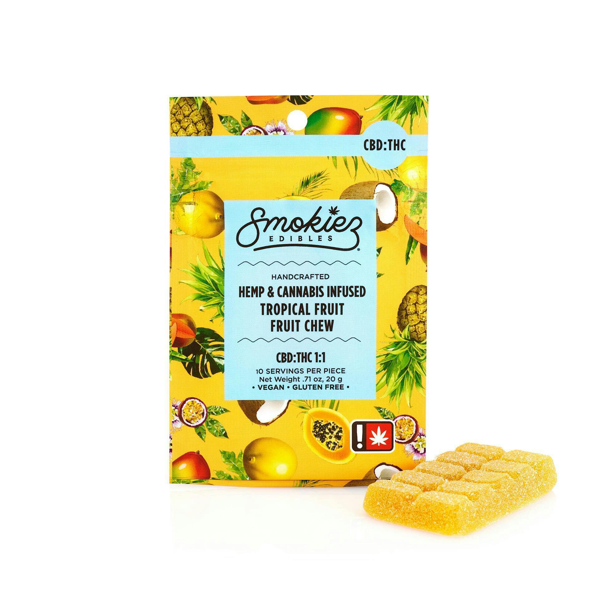 Smokiez Edibles: Tropical Fruit Fruit Chew
