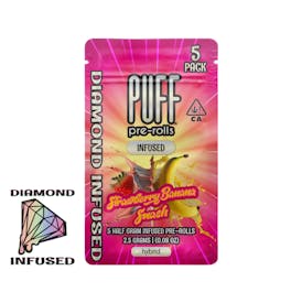 Strawberry Banana Smash - Infused Hybrid - 5 pack [2.5g]