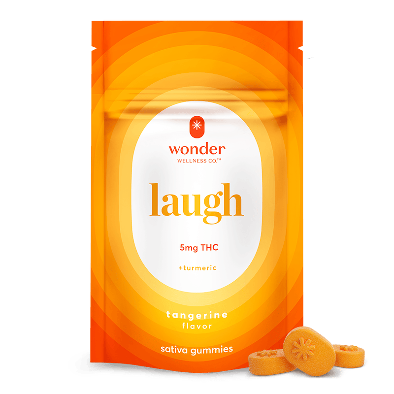 Laugh | Tangerine Gummies | 100mg | 20ct | 5mg/ea