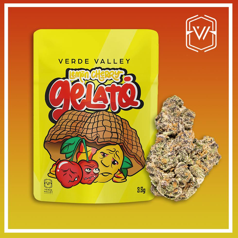 Lemon Cherry Gelato 3.5g Pre-Pack by Verde Valley Cannabis