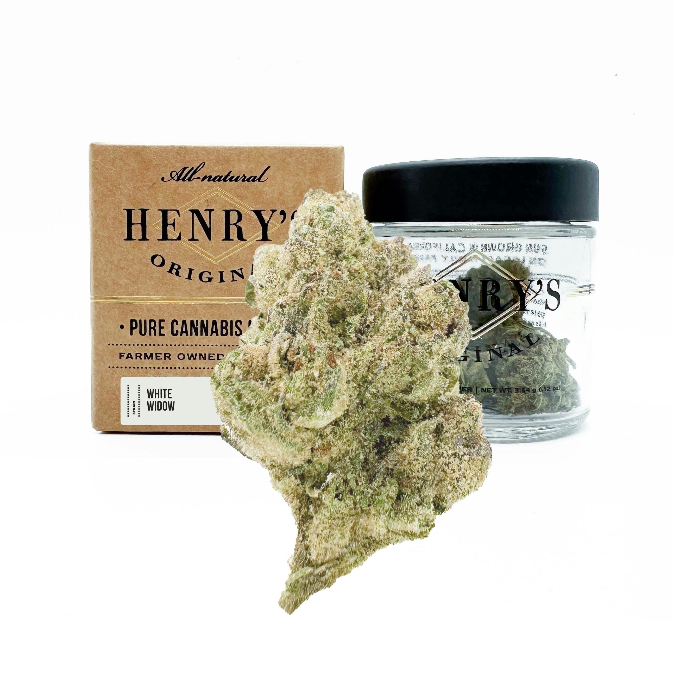 3.5g Craft Jar- White Widow - Henry's Original