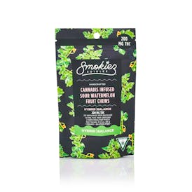 Sour Watermelon | 200mg THC Fruit Chews - MI