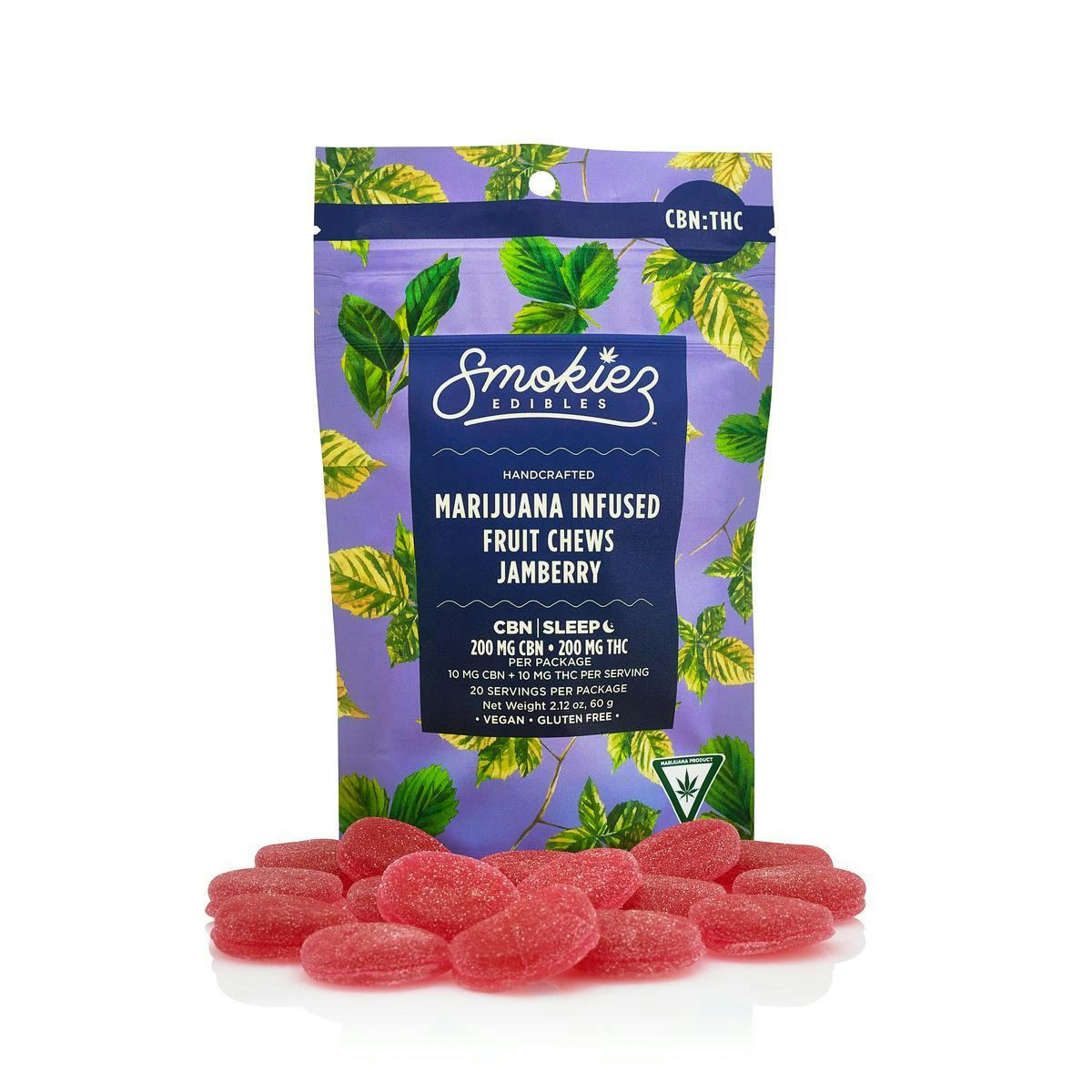 Smokiez Edibles: Jamberry Fruit Chews - :1