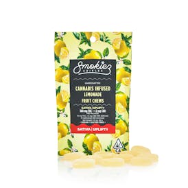 Smokiez Lemonade SATIVA 100mg THC Fruit Chews - CA