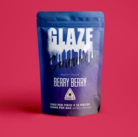 Glaze | Berry Berry Gummy Party Pack | 100mg