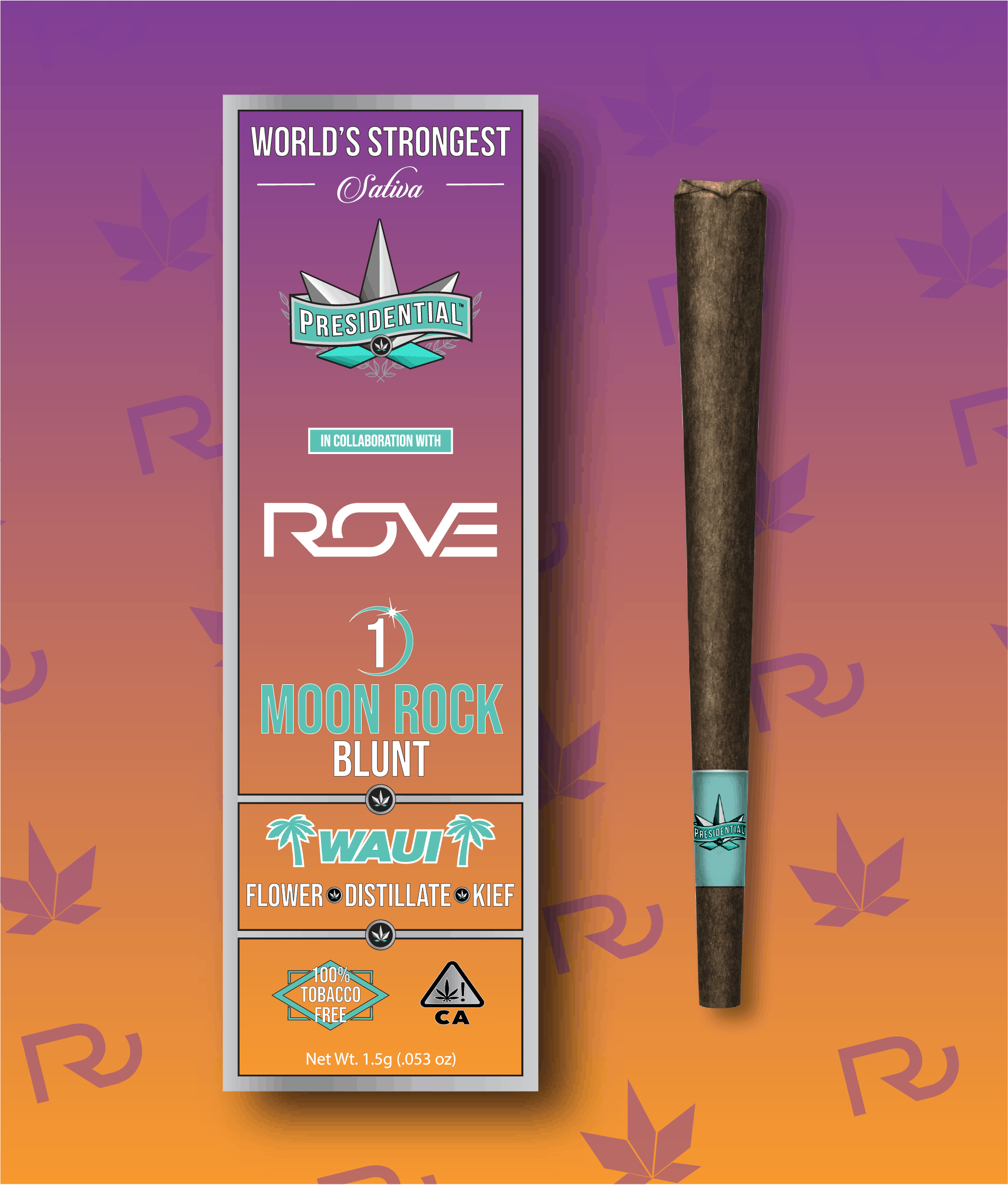 Presidential x Rove Moon Rock Blunt - Waui - Presidential