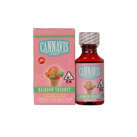 1,000MG Rainbow Sherbet Syrup Tincture Box (2pk)