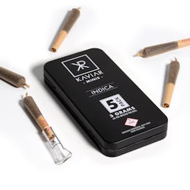 Kaviar Minis | Infused Indica Pre-Rolls - 5 Pack