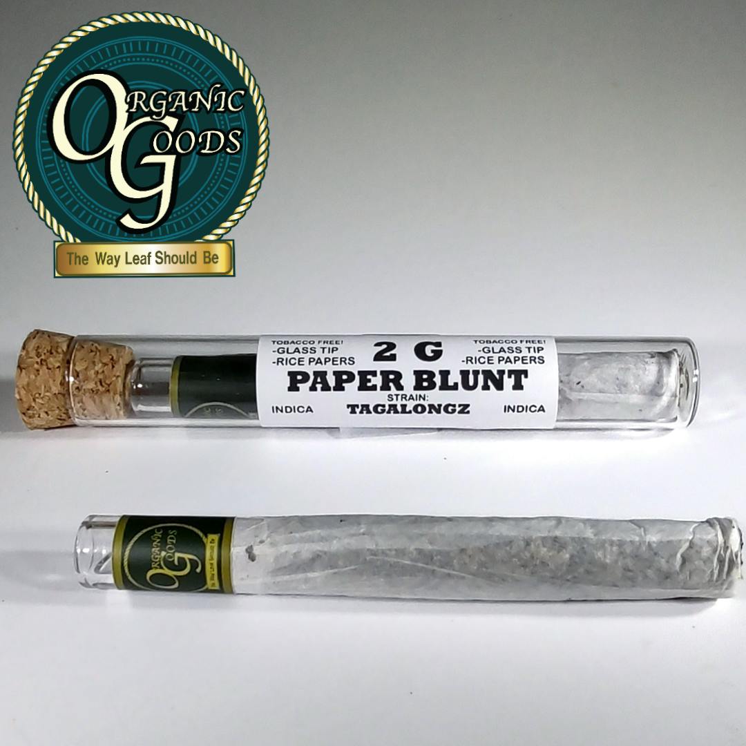 Organic Goods Organic Goods Paper Blunt Tagalongz 2 G Weedmaps