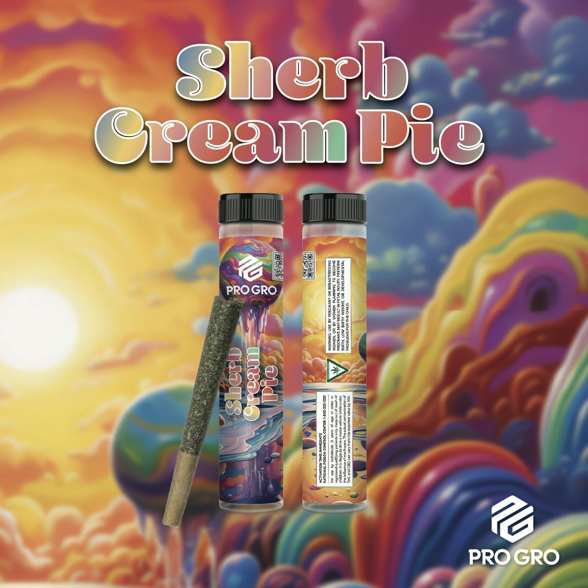 Sherb Cream Pie Pre-Roll | 1g - Pro Gro