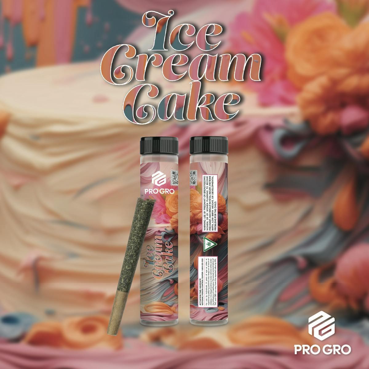 Ice Cream Cake PreRoll 1g Pro Gro