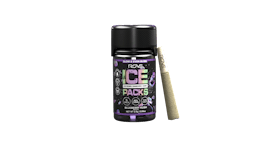 Blueberry Kush | Ice Packs Rosin, Diamond, Hash Infused | 5pk