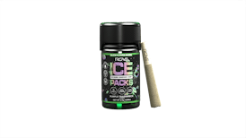 Purple Trainwreck | Ice Packs Rosin, Diamond, Hash Infused | 5pk