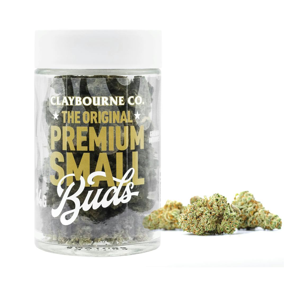 Strawberry Cough (14g) Small Buds Claybourne Co.