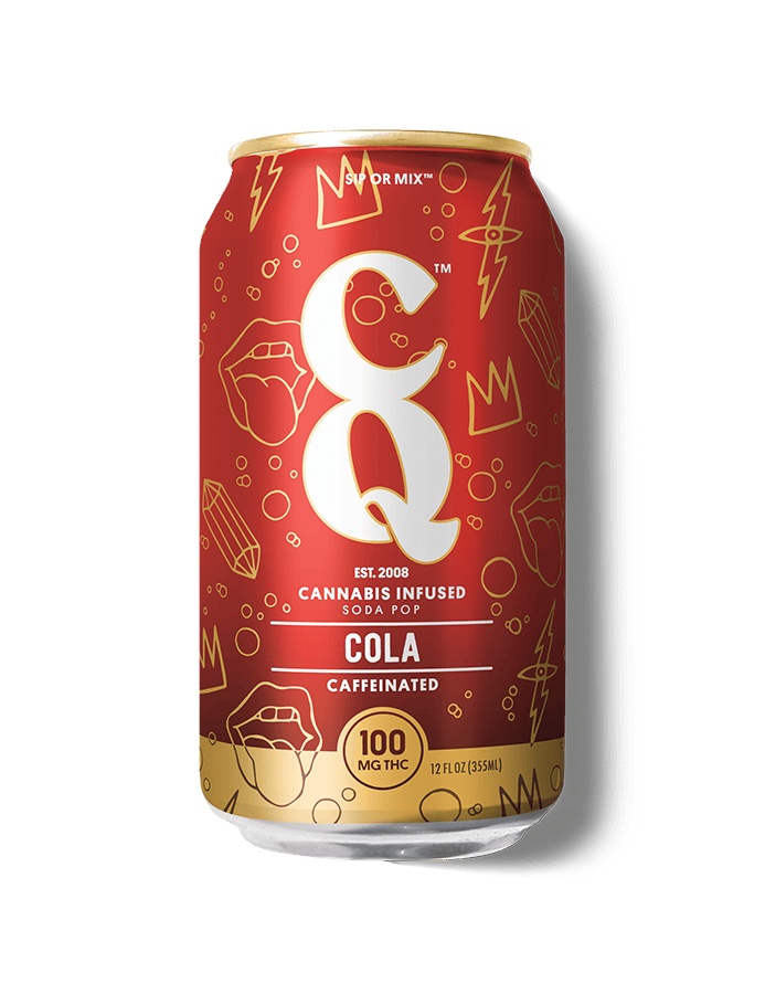 Classic Cola - 12oz - 100mg THC (Caffeinated)