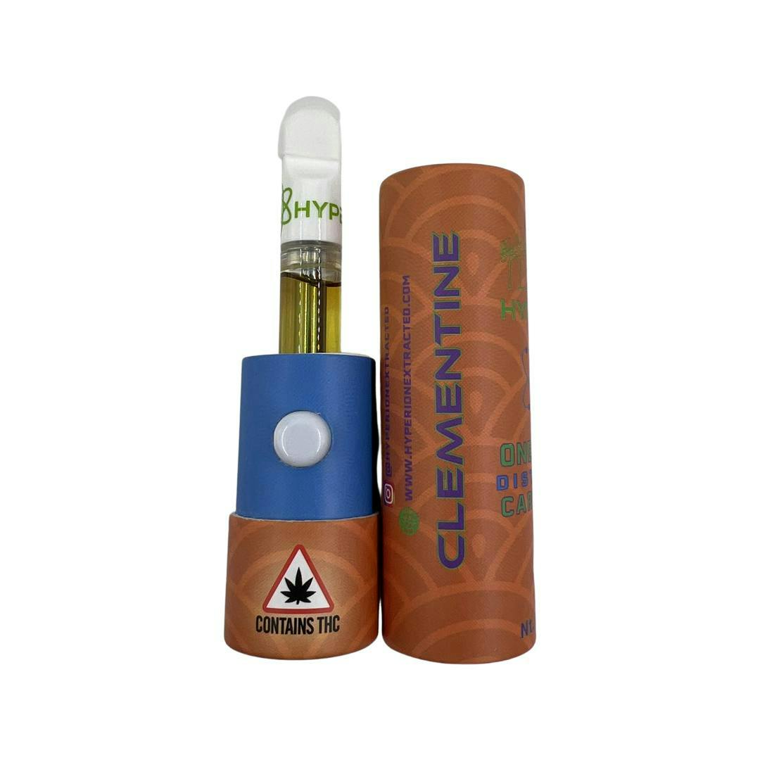 1g Clementine Distillate Cartridge -Hyperion by Indico
