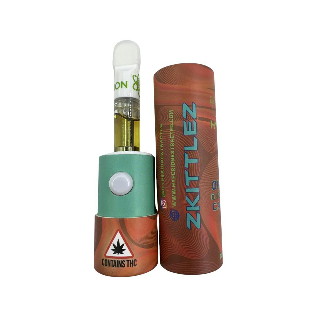1g Zkittlez Distillate Cartridge -Hyperion by Indico