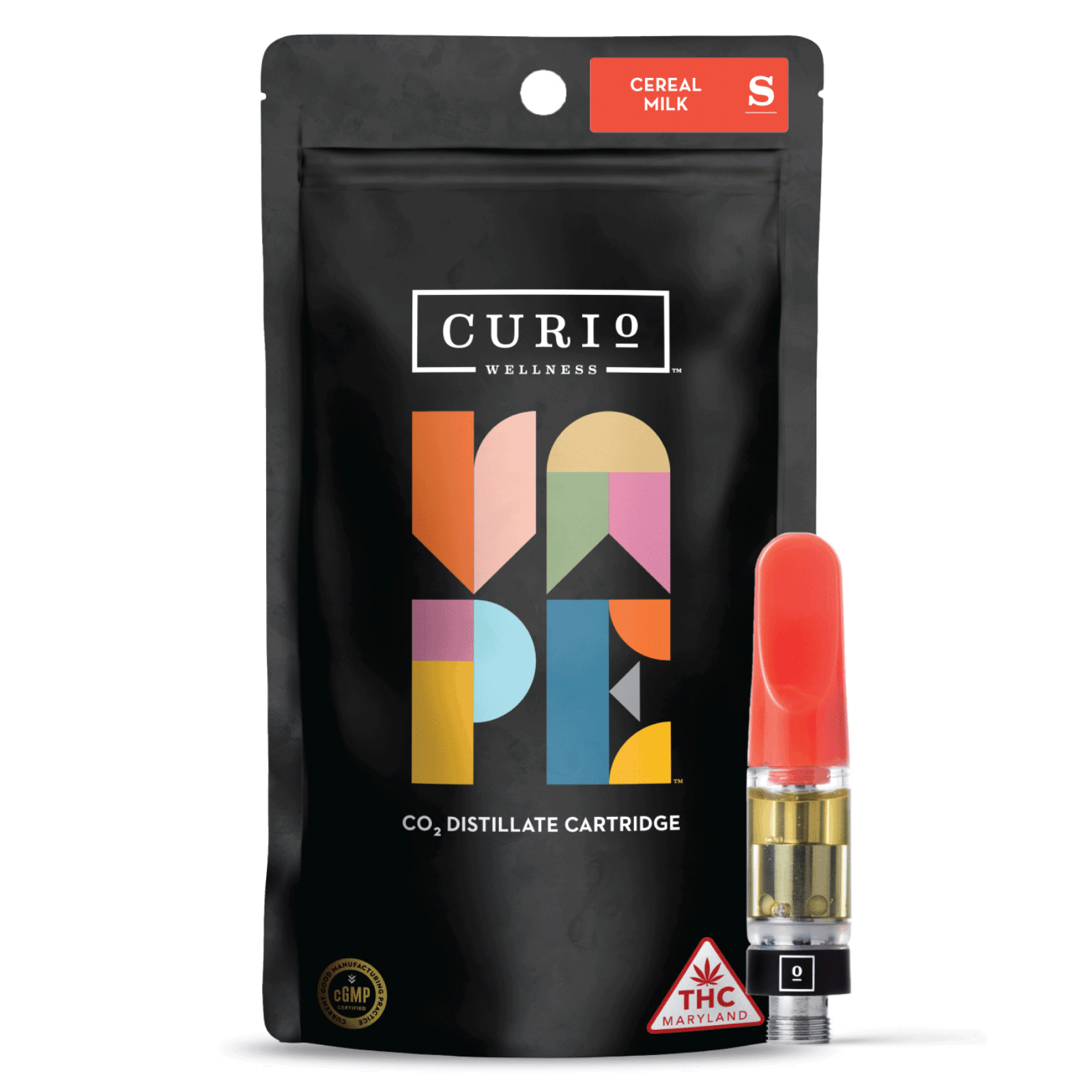 Cereal Milk Vape Cartridge [0.5g] Curio Wellness™