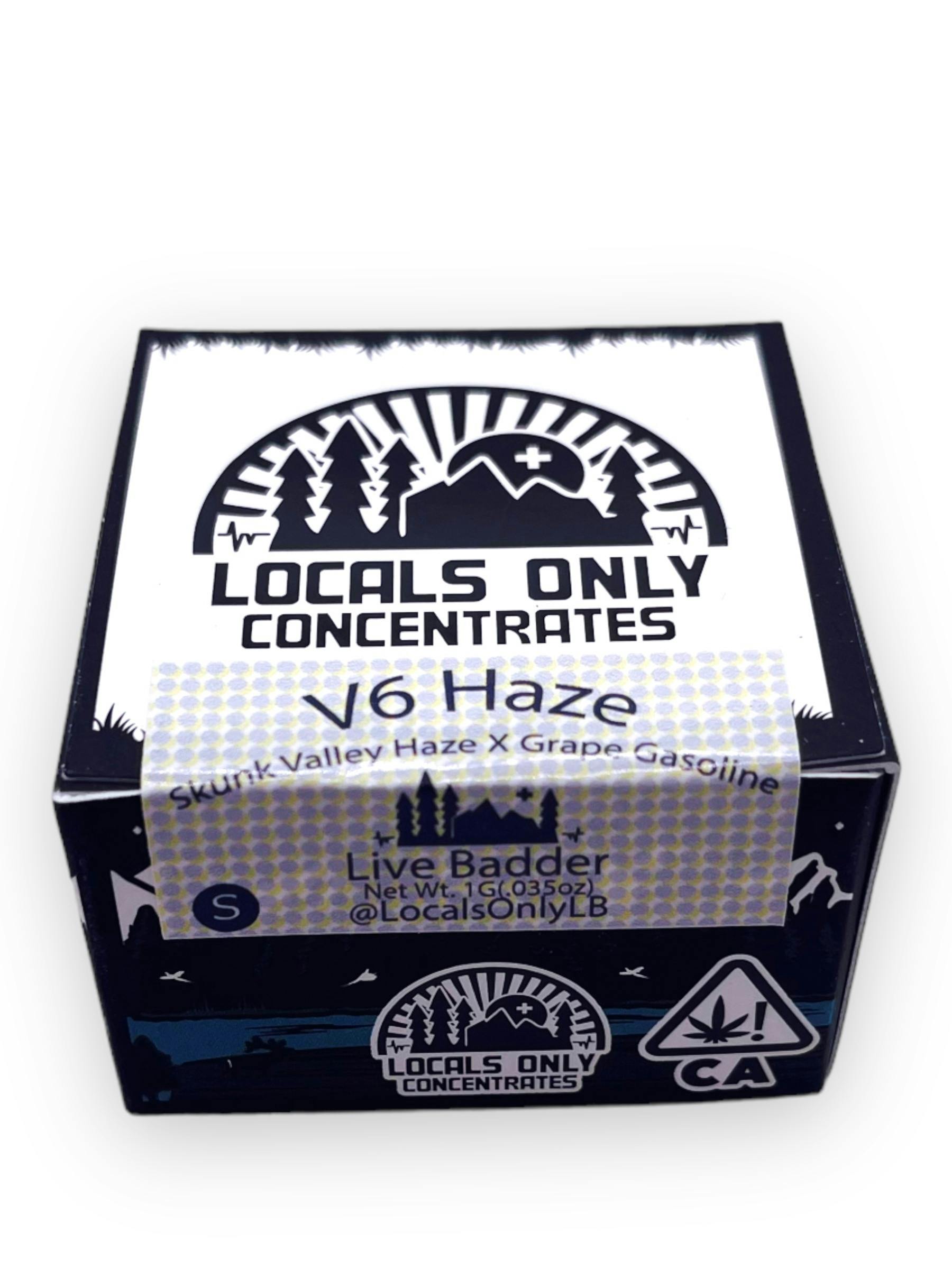 Locals Only Concentrates V6 Haze Live Badder Reviews | Weedmaps