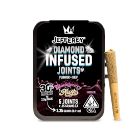 Blackberry Kush - Jefferey Infused Joint .65g 5 Pack